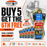 Monkey Grip 38mm Transport Tie Down 1200kg LC