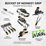 Bucket Load of Monkey Grip  - The Complete Tie Down Bundle
