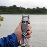 Monkey Grip Marine Ratchet Tie Down 400kg Rated Stainless Steel Hardware