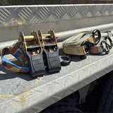 Monkey Grip Camouflage Ratchet Tie Down 450kg 4m x 25mm - 4 Pack