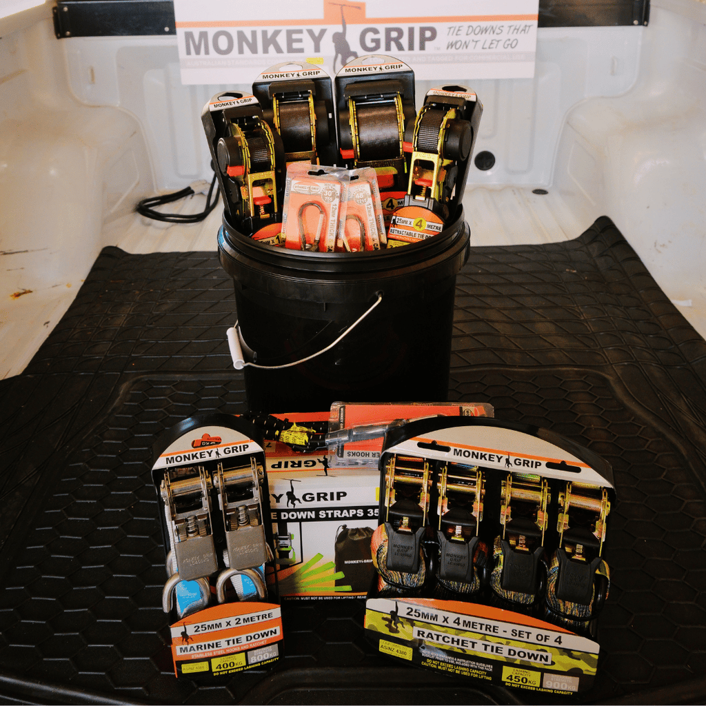 Bucket Load of Monkey Grip - The Complete Tie Down Bundle | Monkey Grip ...