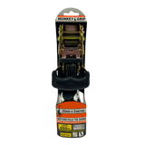 Monkey Grip Motorcycle Tie Down 450KG Capacity 2 metres 25mm Webbing