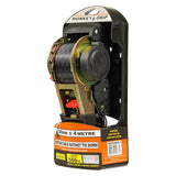 Monkey Grip Retractable Tie Down Strap – 4m x 38mm | 340kg Lashing Capacity | Auto-Retracting Ratchet with AS/NZS 4380 Compliance