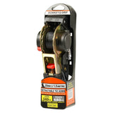 Monkey Grip Retractable Ratchet Tie Down 1.5m-4m