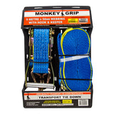 Monkey Grip Transport Tie Down 2500KG Capacity 50mm Webbing