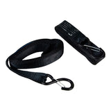 Monkey Grip Motorcycle Tie Downs Quick Release 600KG Capacity 3M x 38mm with S-Hooks & Latch - 2 Pack