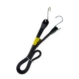 Monkey Grip EPDM Flexible Flat Rubber Strap with Metal Hooks