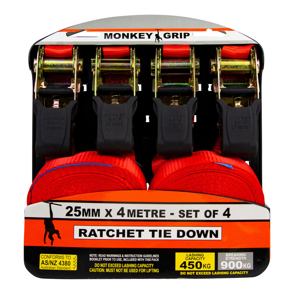 Monkey Grip Australia, Tie Downs, Straps and Nets