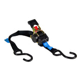 Monkey Grip Retractable Ratchet Tie Down: 340kg Capacity 1.5m x 25mm & 500kg Capacity 4m x 38mm